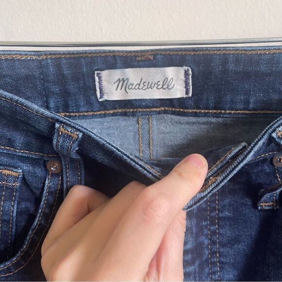 Madewell Curvy High-Rise Skinny Jeans Dark Wash Size 26 - Picture 8 of 14